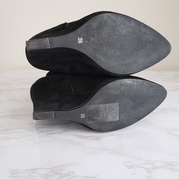 H&M Suede Wedge Boots - Picture 5 of 8